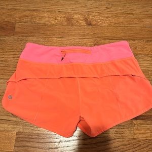 Barely worn lulu size 6 shorts
